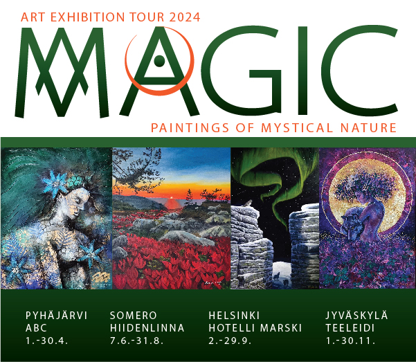 magic art exhibition tour eevakart finnfulness